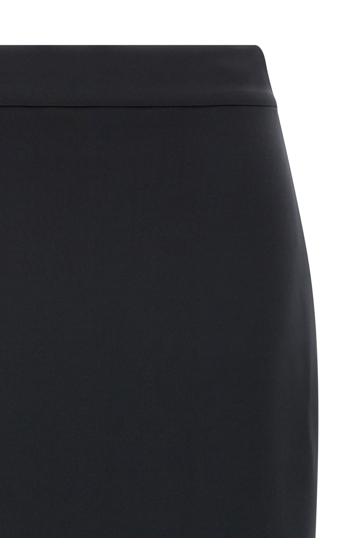 moncler x edward enninful midi skirt in unlined scuba-effect fabric