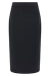 moncler x edward enninful midi skirt in unlined scuba-effect fabric