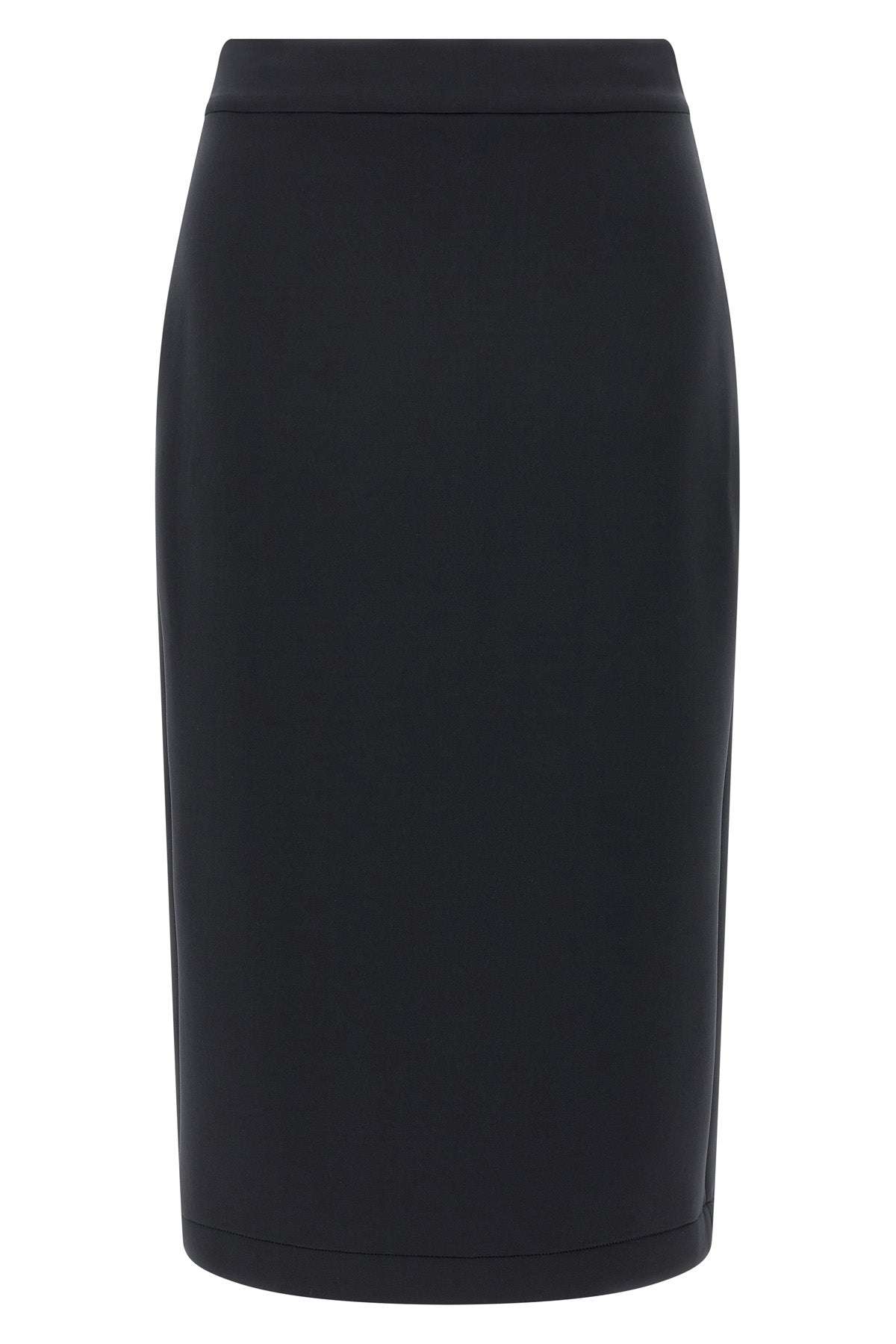 moncler x edward enninful midi skirt in unlined scuba-effect fabric