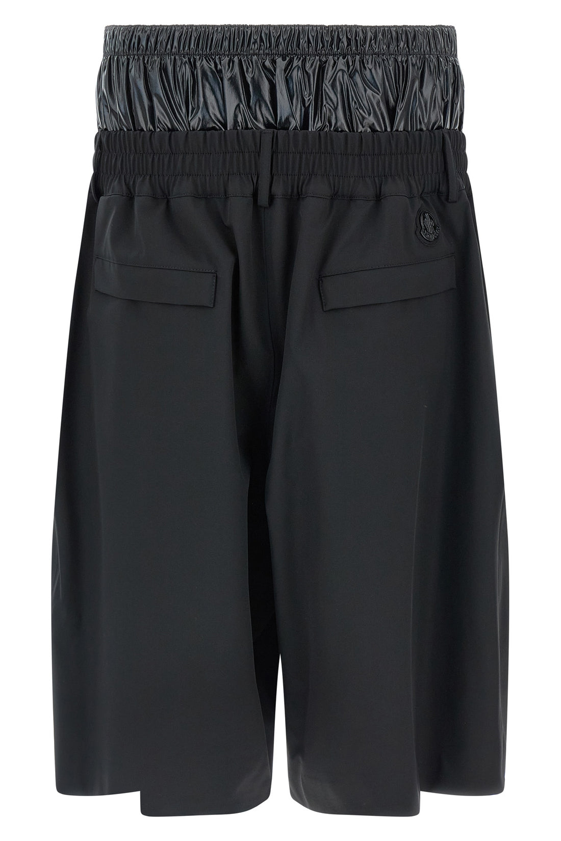 MONCLER GENIUS 48 moncler x a$ap rocky bermuda shorts in technical fabric
