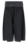 moncler x a$ap rocky bermuda shorts in technical fabric