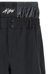 moncler x a$ap rocky bermuda shorts in technical fabric