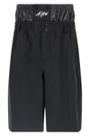 moncler x a$ap rocky bermuda shorts in technical fabric