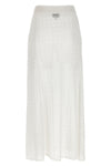 long shiny pointelle knit crocheted knit shiny knit