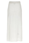 long shiny pointelle knit crocheted knit shiny knit