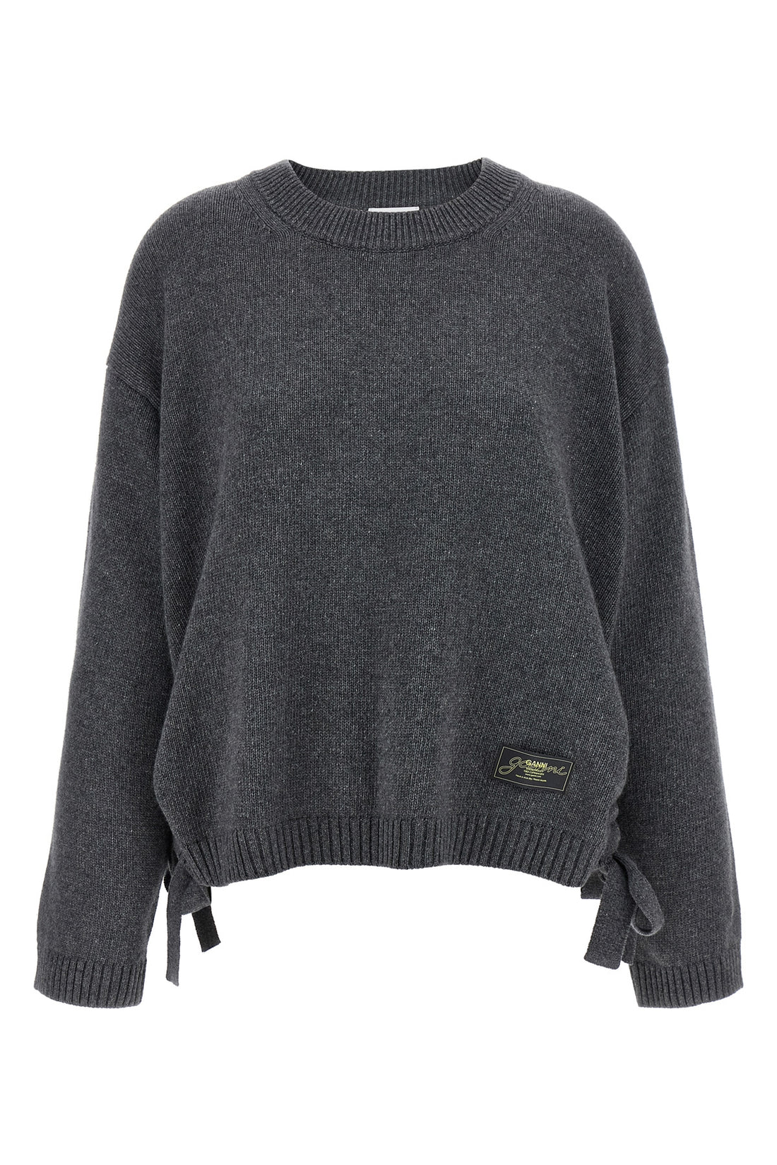 GANNI L-XL wool and viscose blend sweater