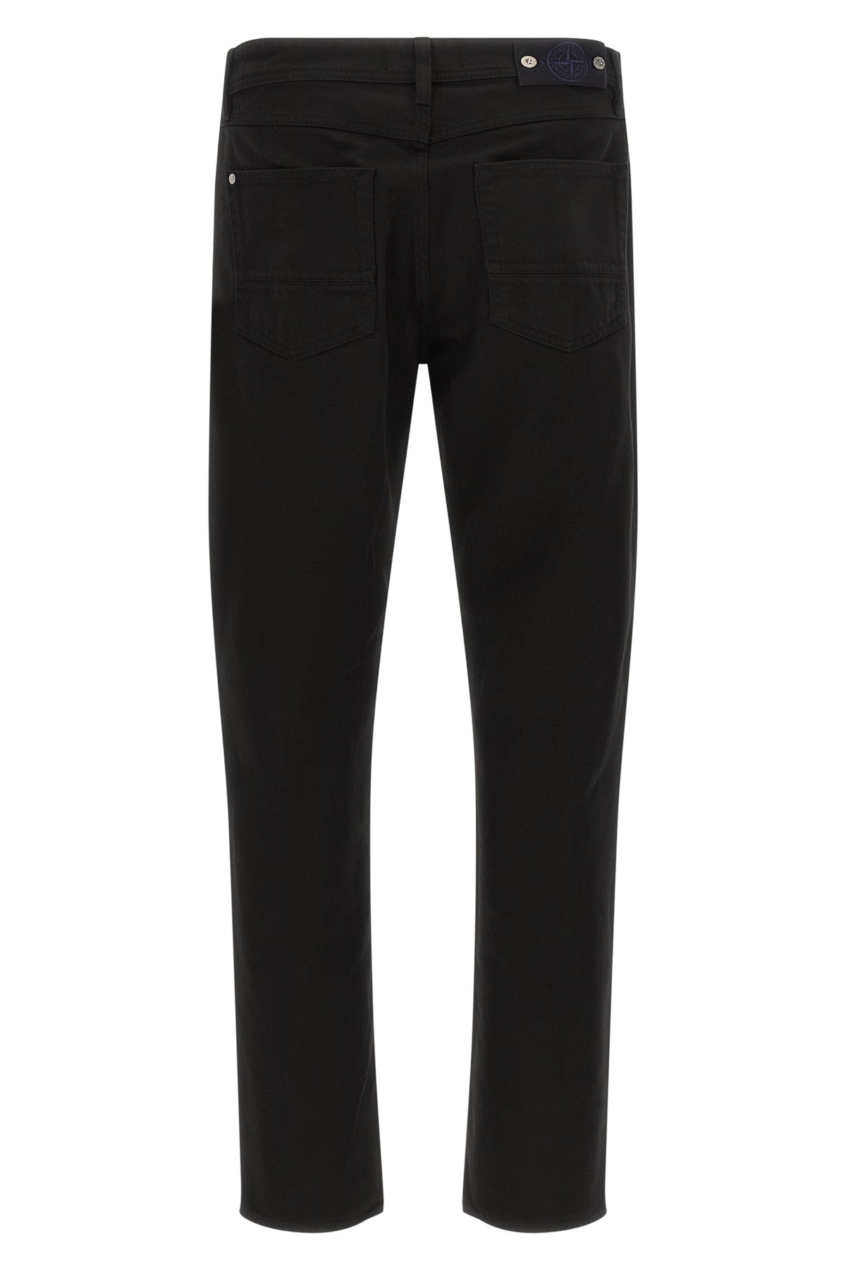 garment-dyed bull denim cotton canvas jeans