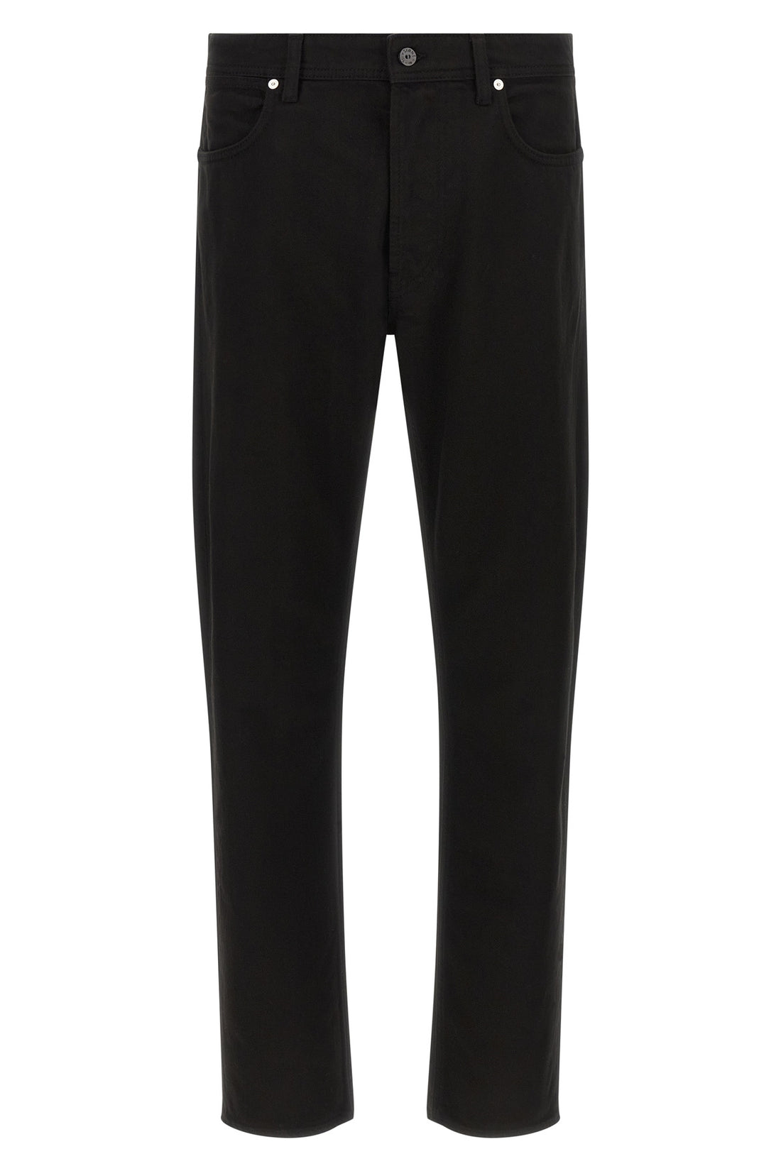 STONE ISLAND 30 garment-dyed bull denim cotton canvas jeans