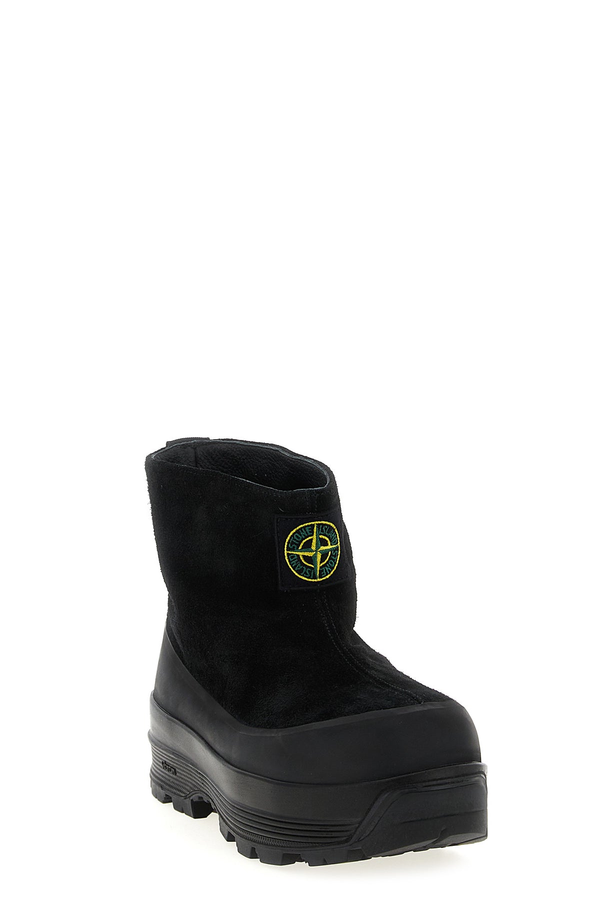 suede ankle boots finished