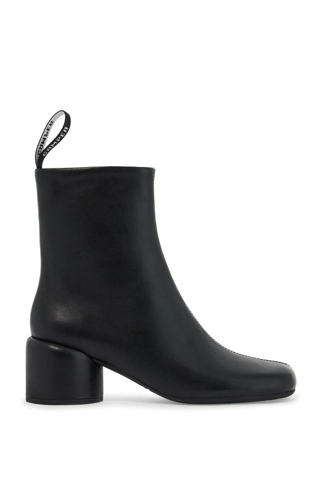 smooth leather niki ankle boots