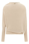 the agnona jersey redefines the codes of luxury knitwear through a fluid and dec