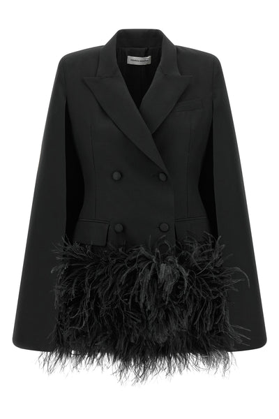 the federica bonifaci tuxedo blazer redefines the codes of tailoring through a