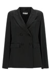 the federica bonifaci blazer stands out for its rigorous sartorial construction