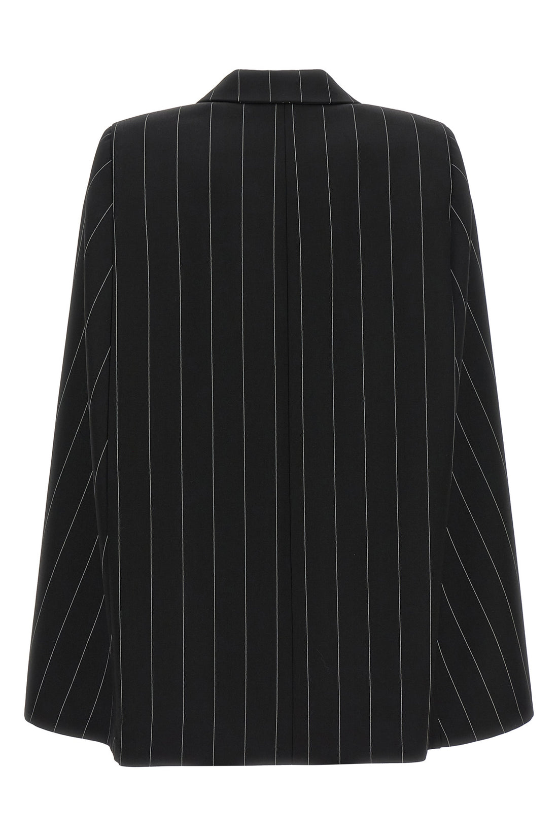 FEDERICA BONIFACI L federica bonifaci tuxedo double-breasted cape redefines the codes of tradition