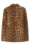 the federica bonifaci cape leopard blazer redefines the codes of contemporary