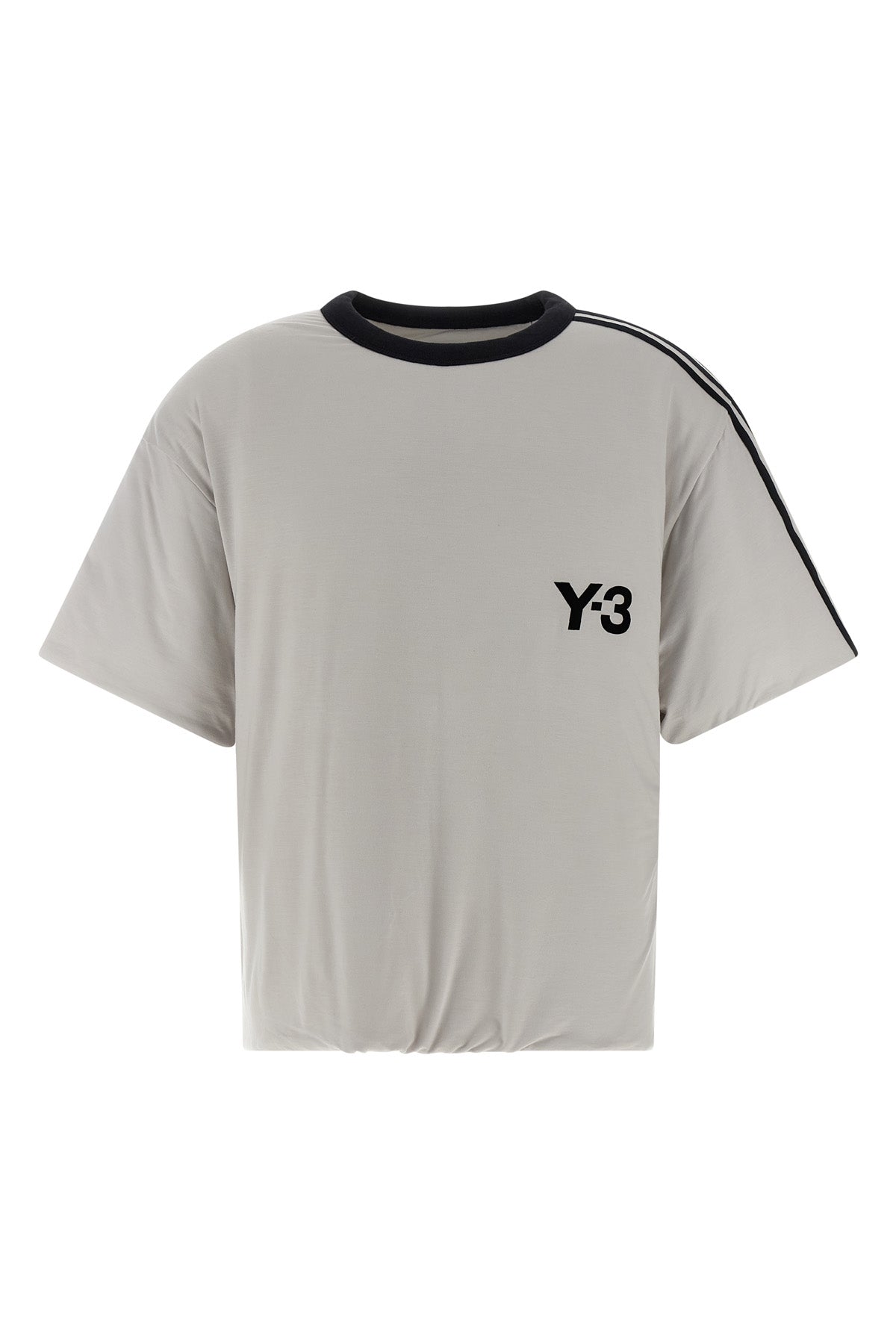 y-3 padded lyocell and elastane blend padded t-shirt