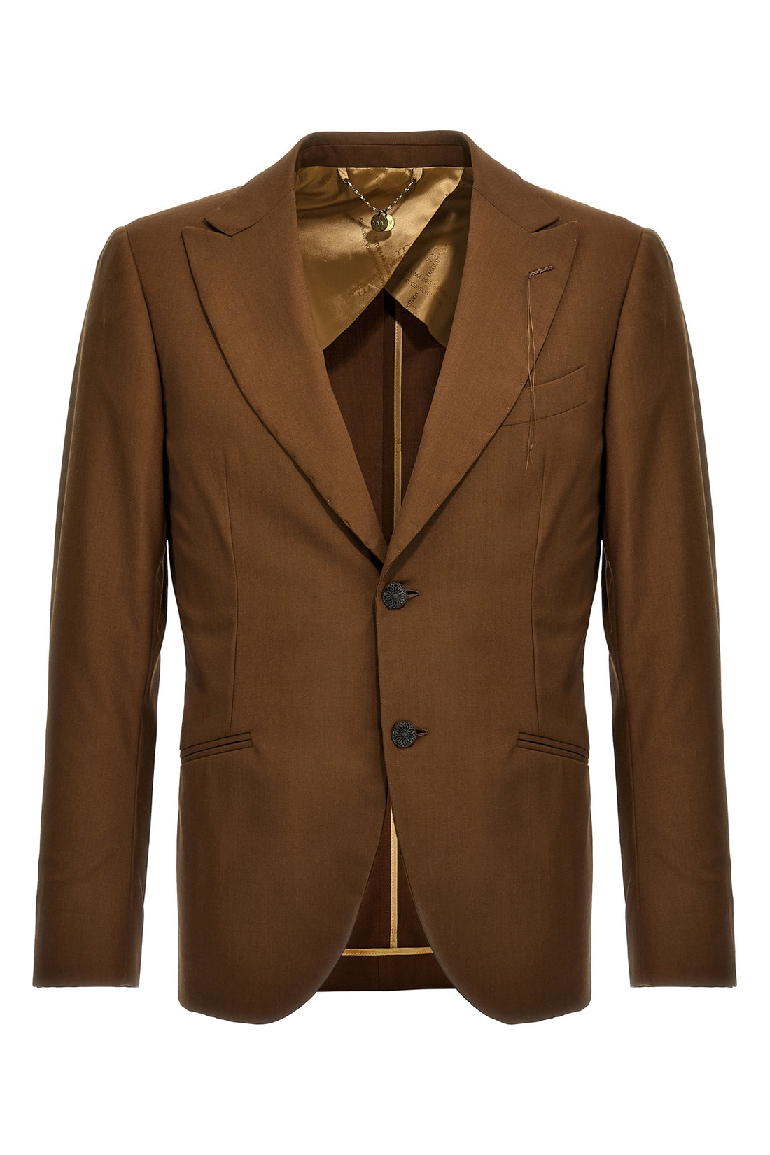 MAURIZIO MIRI 54 keanu single-breasted wool blazer