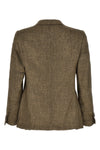 herringbone patterned wool blend keanu single-breasted blazer