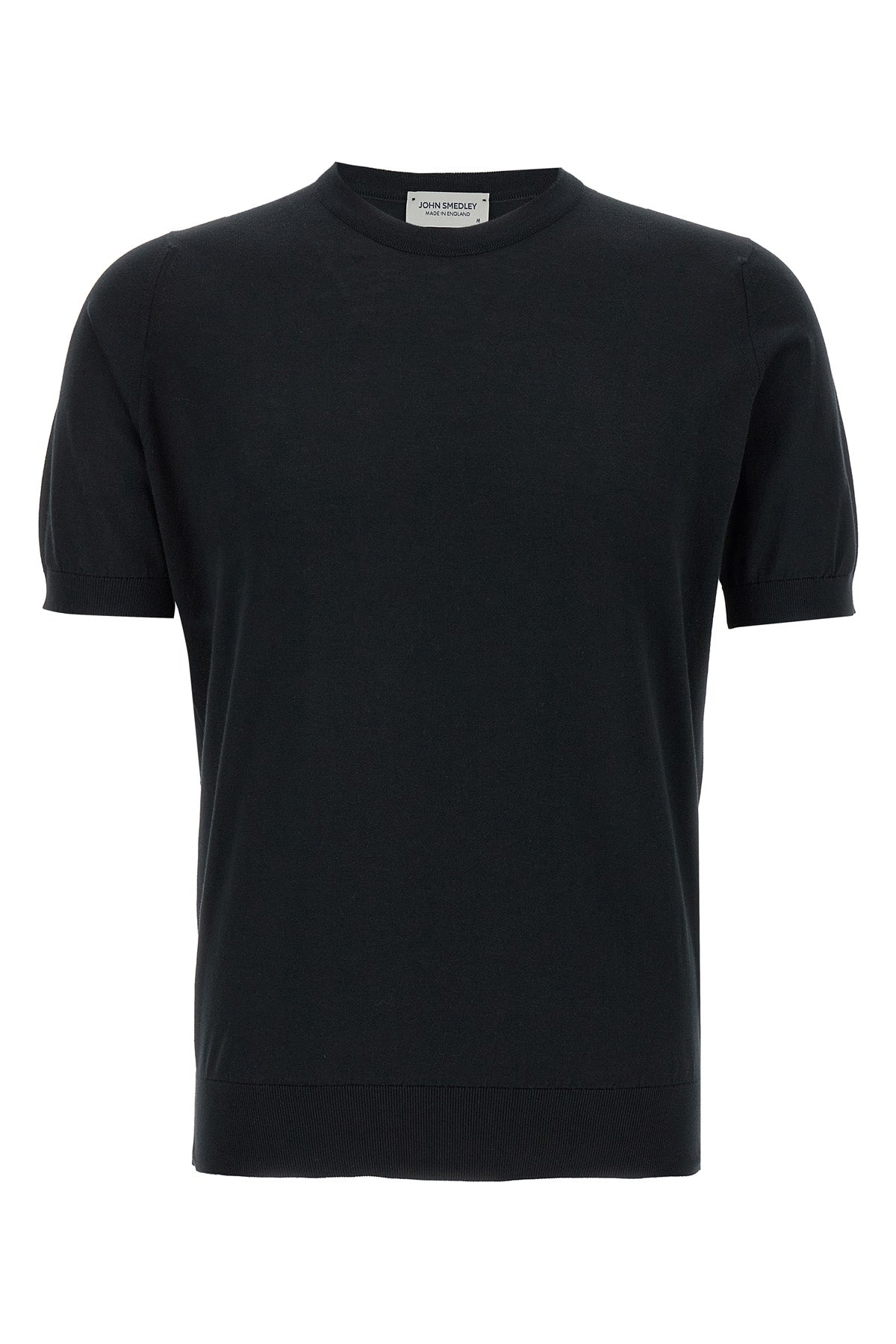 john smedleys sea island cotton kempton crew neck t-shirt