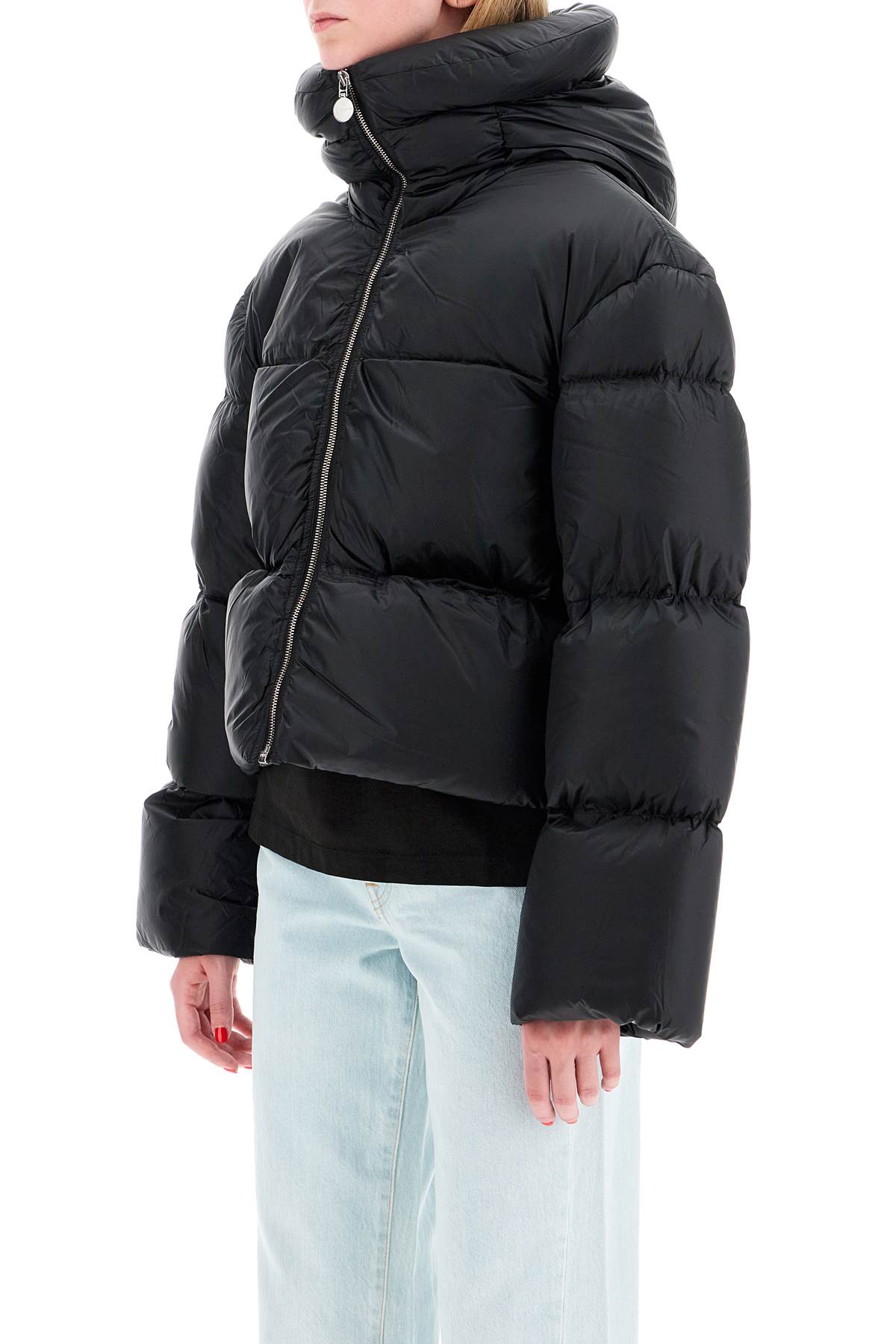 hooded kenny j boxy down jacket