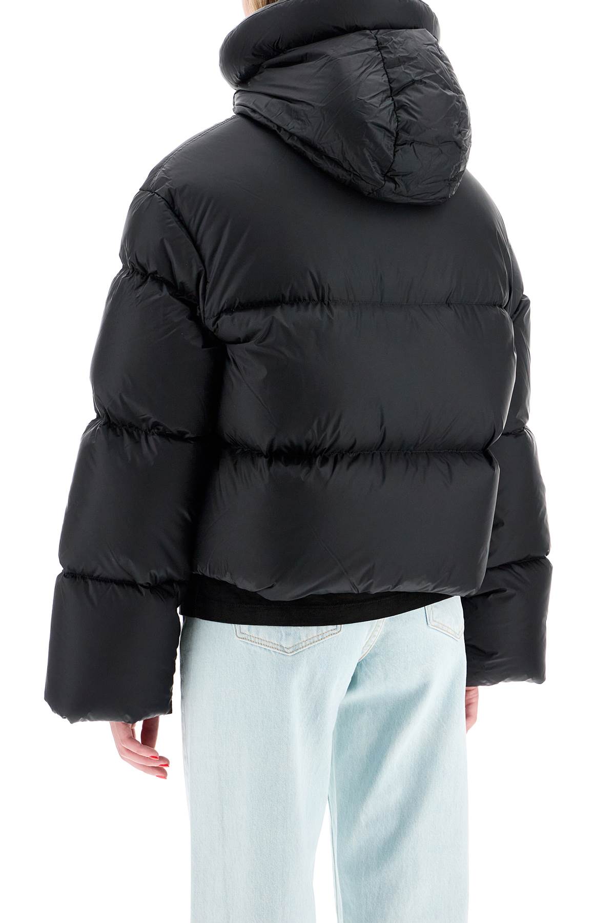 hooded kenny j boxy down jacket