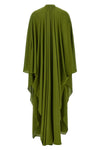 the long hooded dress tom ford pure fluid silk redefines sartorial volumes throu