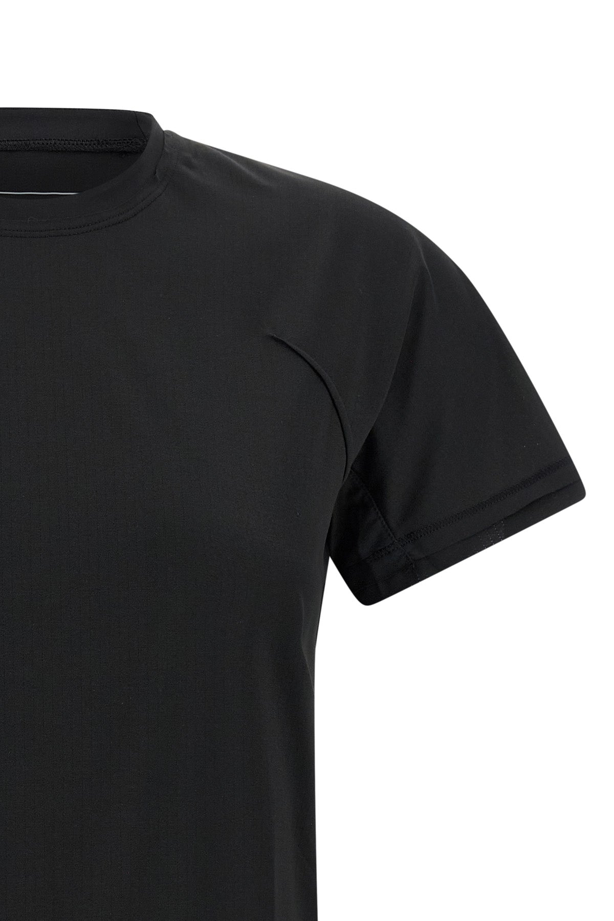 w run crew neck t-shirt in technical fabric