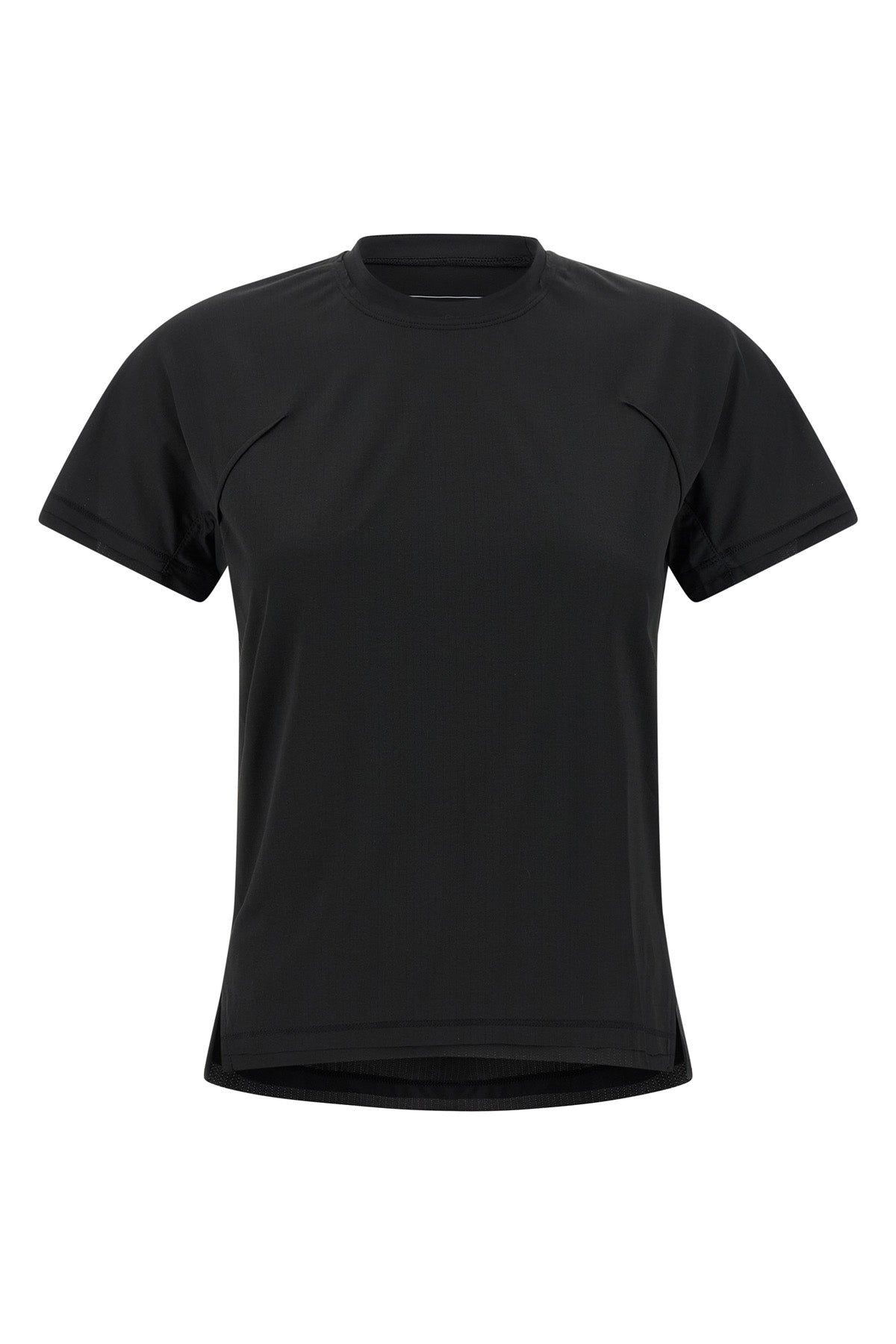 w run crew neck t-shirt in technical fabric