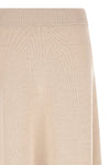 the agnona midi skirt redefines everyday elegance through a flared silhouette