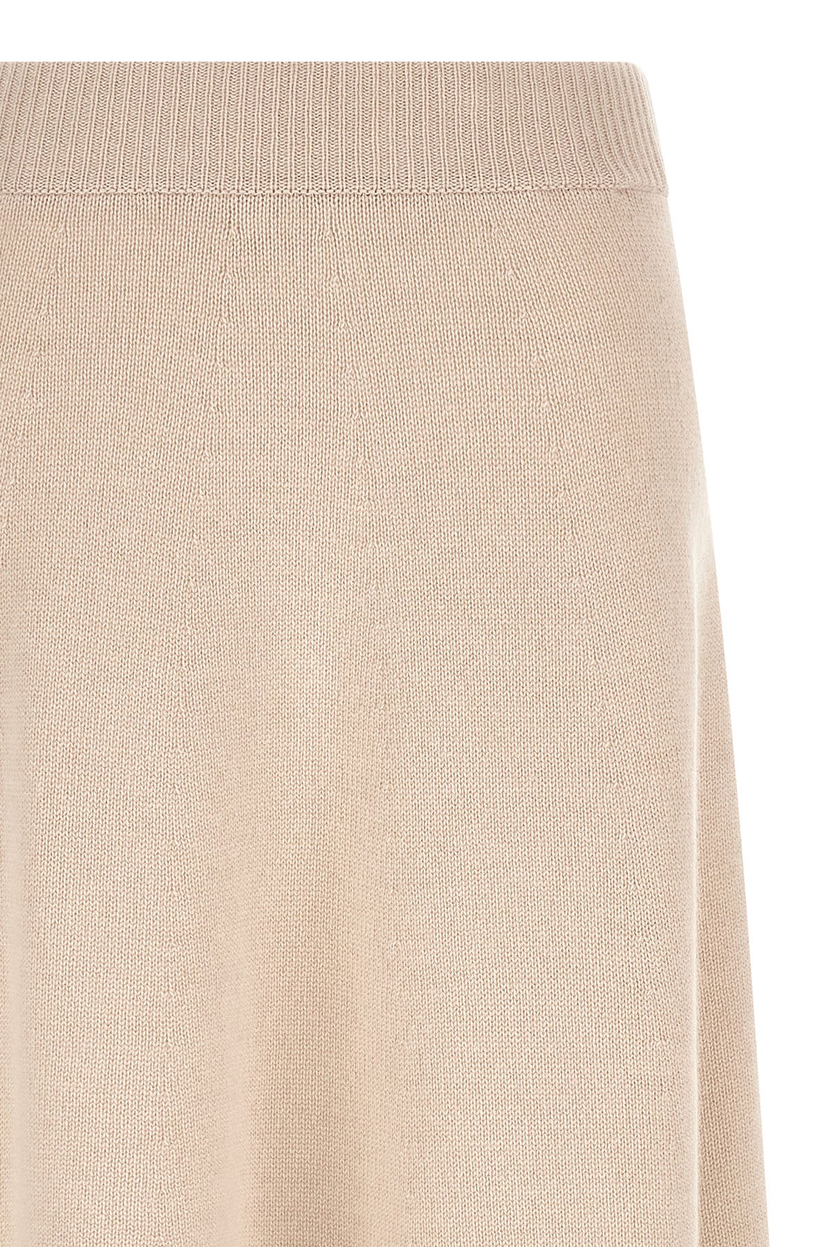 the agnona midi skirt redefines everyday elegance through a flared silhouette
