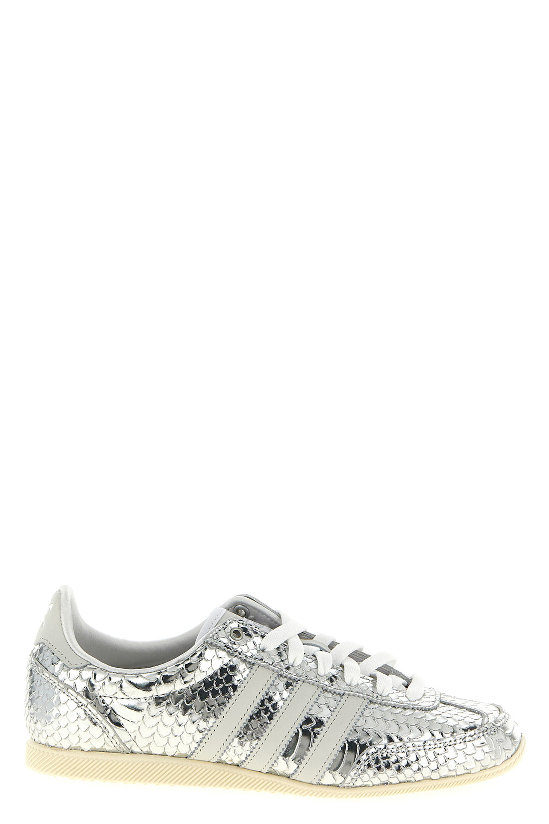 ADIDAS ORIGINALS 3.5 japan sneakers in laminated snake-effect leather