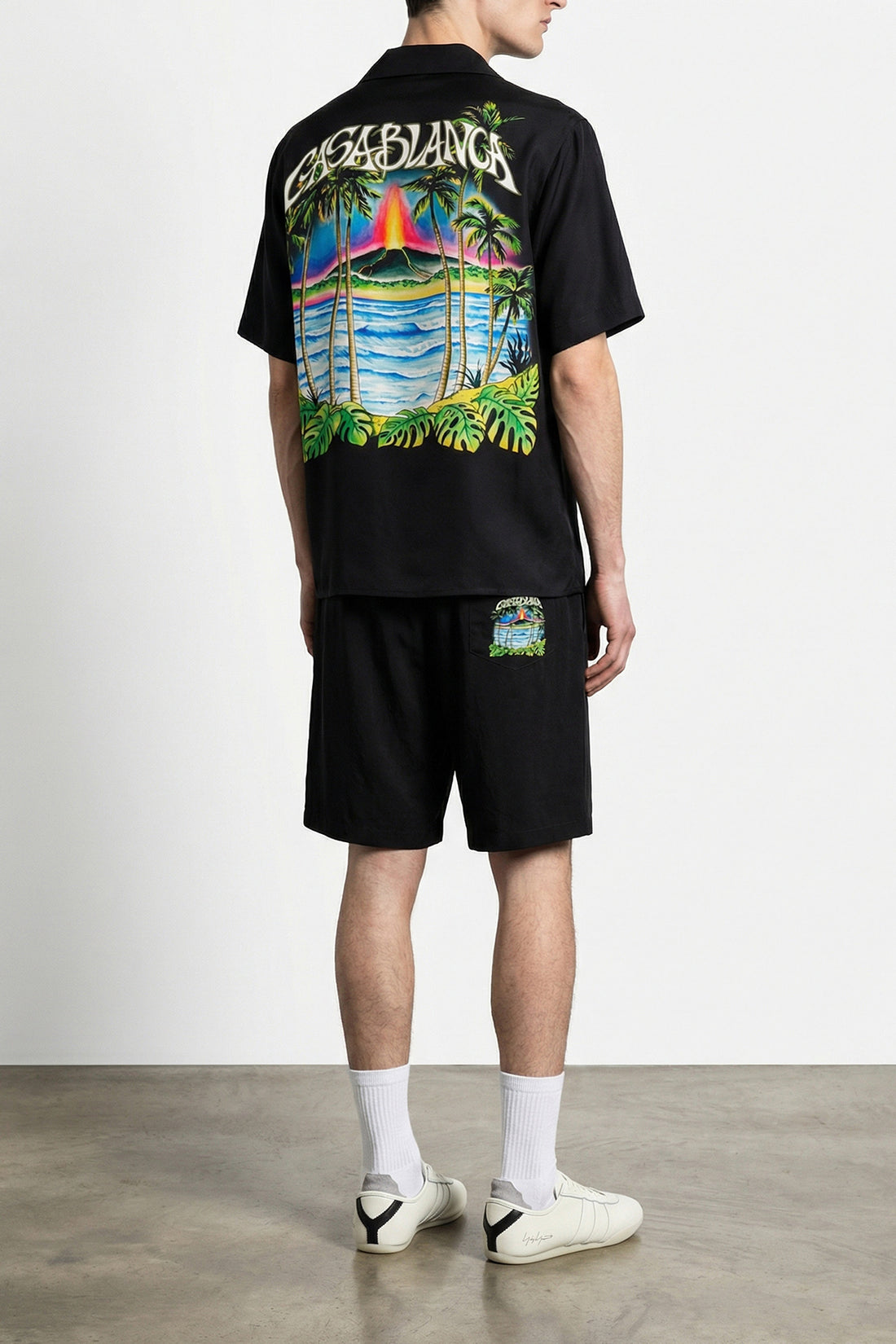 Y-3 8 y-3 tokyo flexible leather sneakers