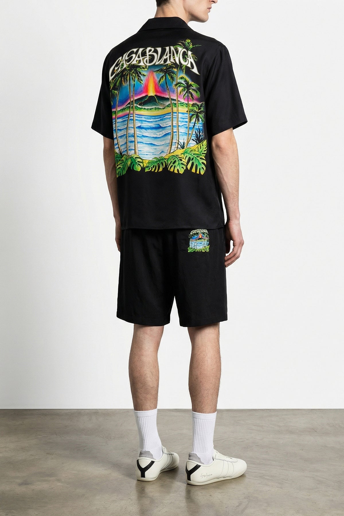 y-3 tokyo flexible leather sneakers