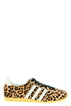japan adidas sneakers in pony-effect leather