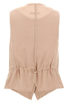 kiwi vest in compact viscose jersey