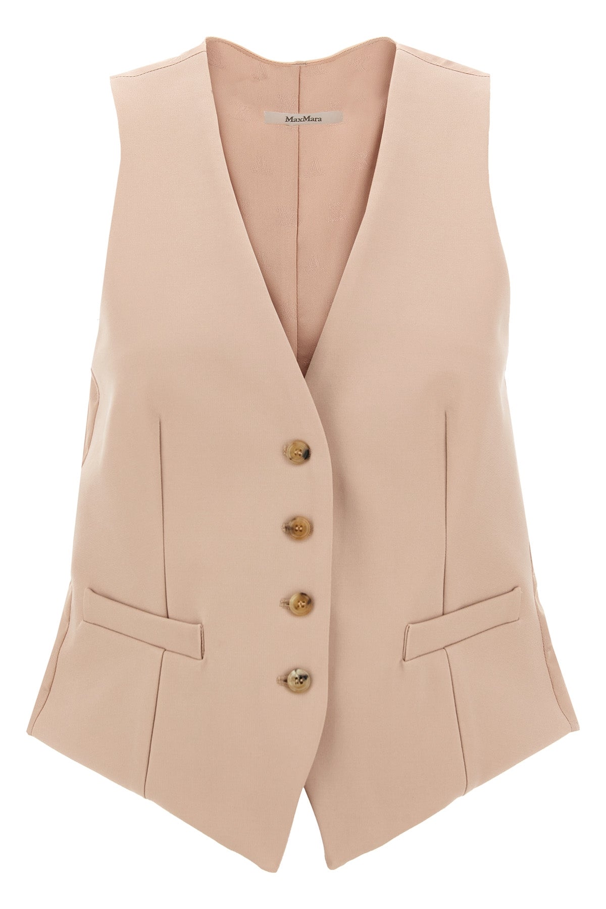 kiwi vest in compact viscose jersey