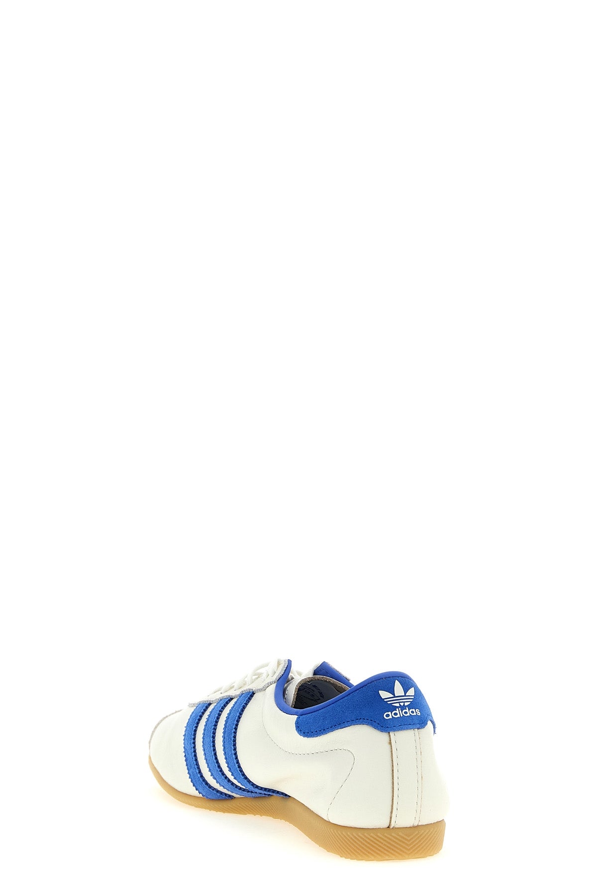 paris smooth leather and suede sneakers