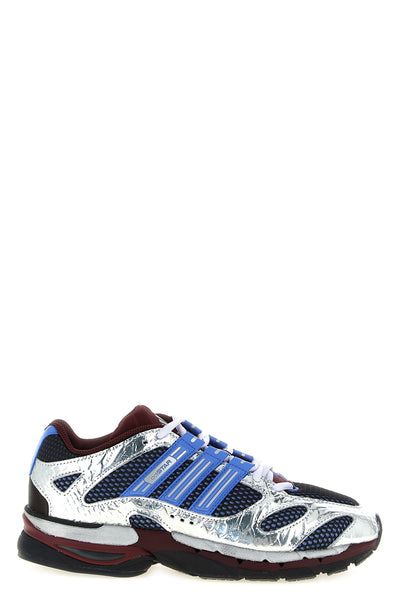 adistar mld two-tone mesh sneakers