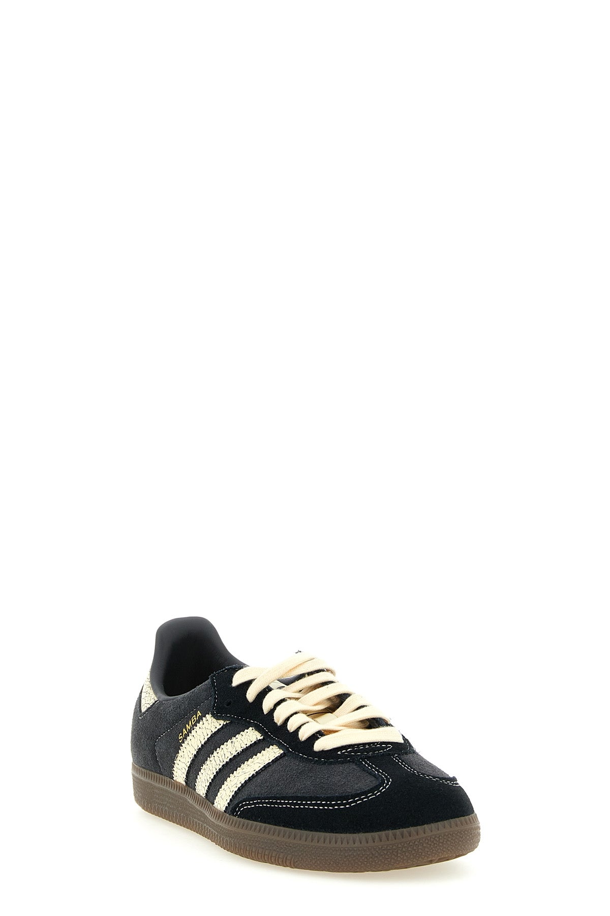 the adidas originals samba og sneakers feature a structured upper in fine sued