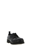 atro cowhide lace-up shoes