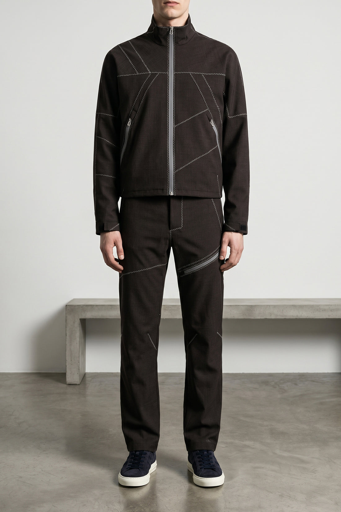 KIKO KOSTADINOV 46 fosco jacket in light bulgarian wool