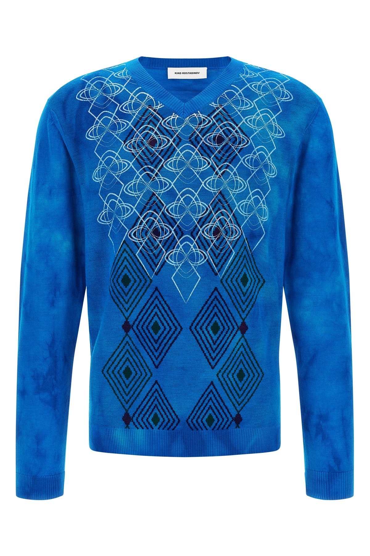 hatha jacquard knit sweater