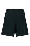 kyan virgin wool bermuda shorts