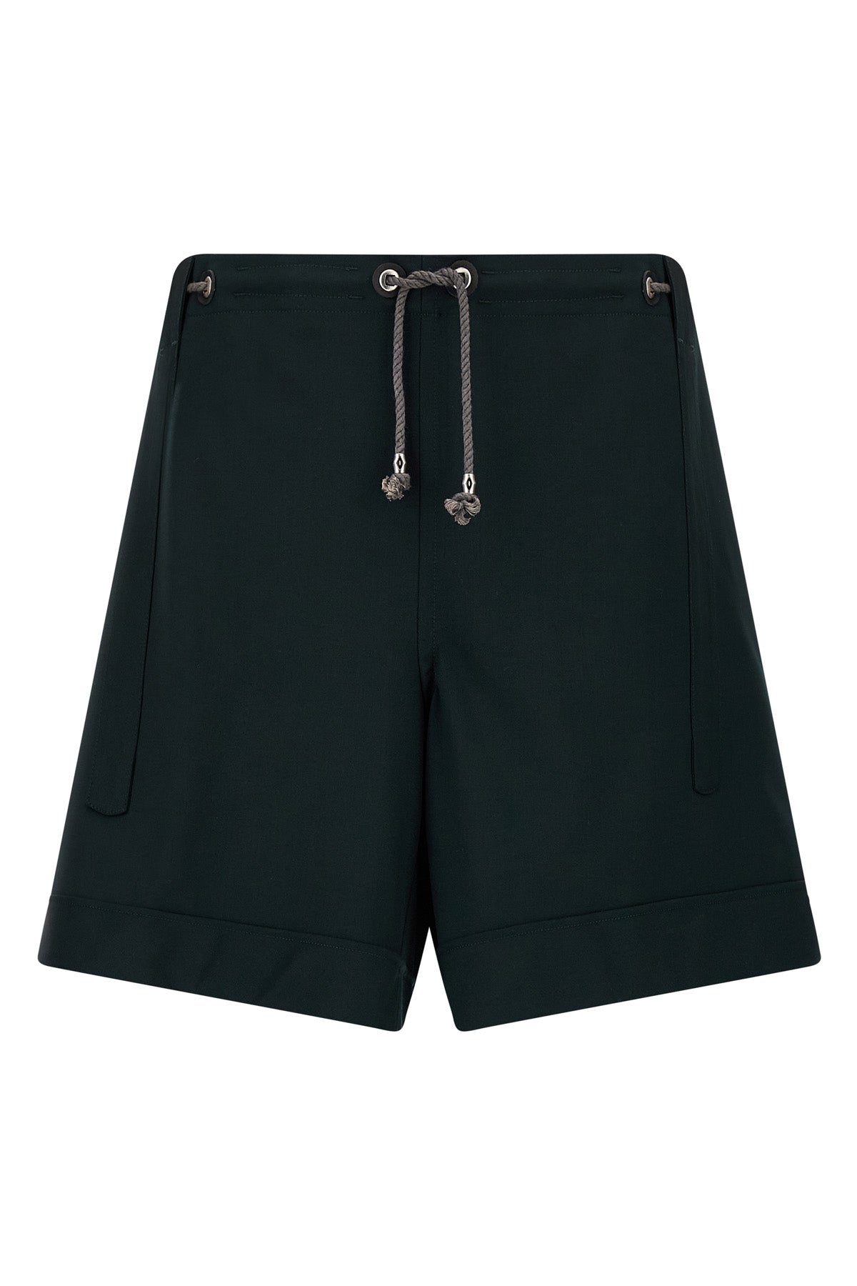 kyan virgin wool bermuda shorts