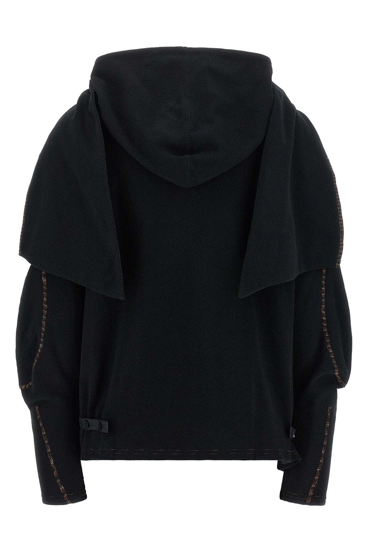 the kiko kostadinov petrel sweater redefines the volumes of contemporary knitw