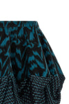mini evelyn skirt in cotton velvet