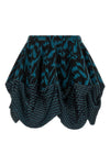 mini evelyn skirt in cotton velvet