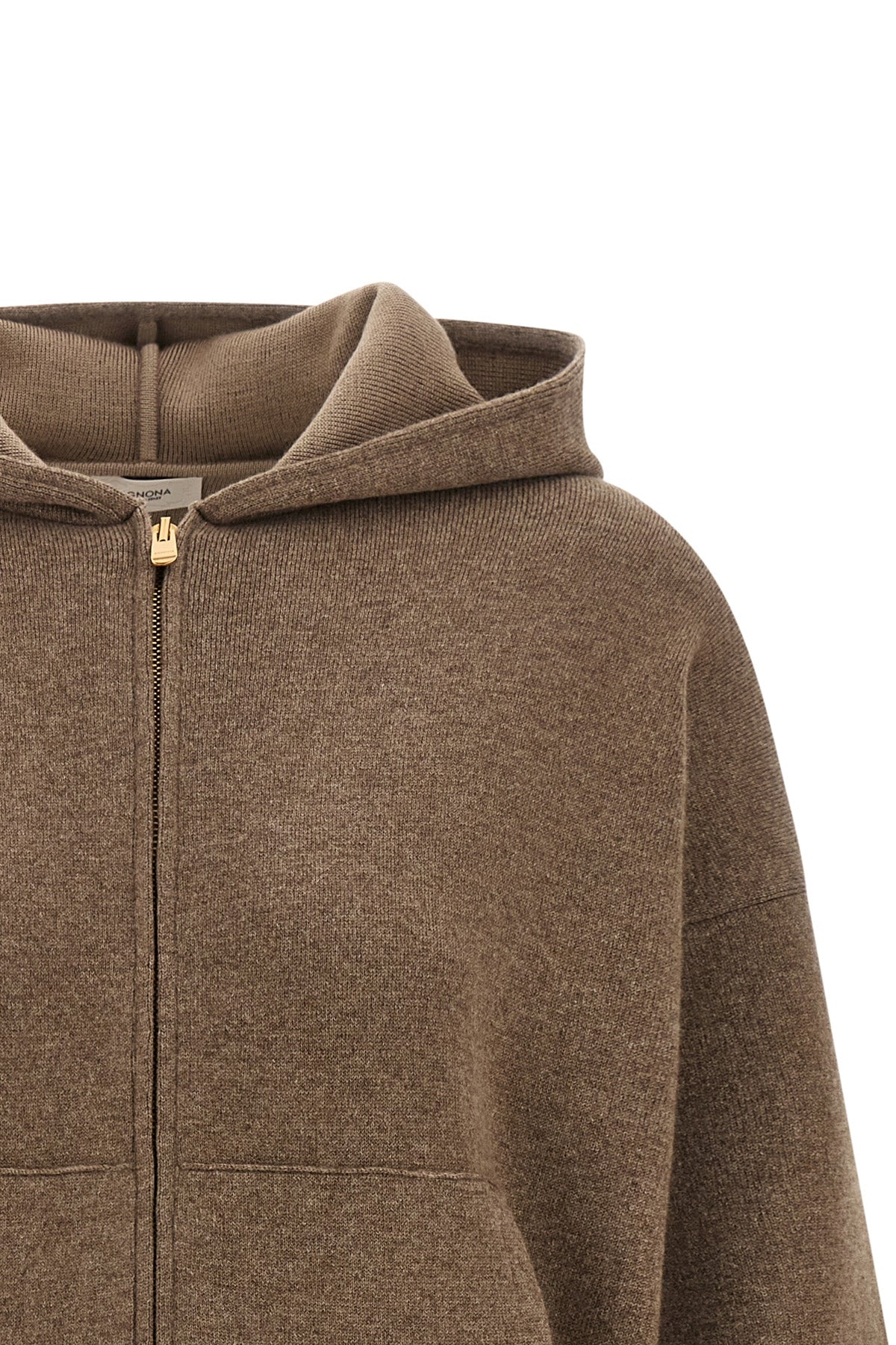 agnona hooded sweater redefines the concept of casual wear through a lens of abs