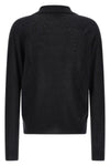 cashmere and silk knit polo shirt