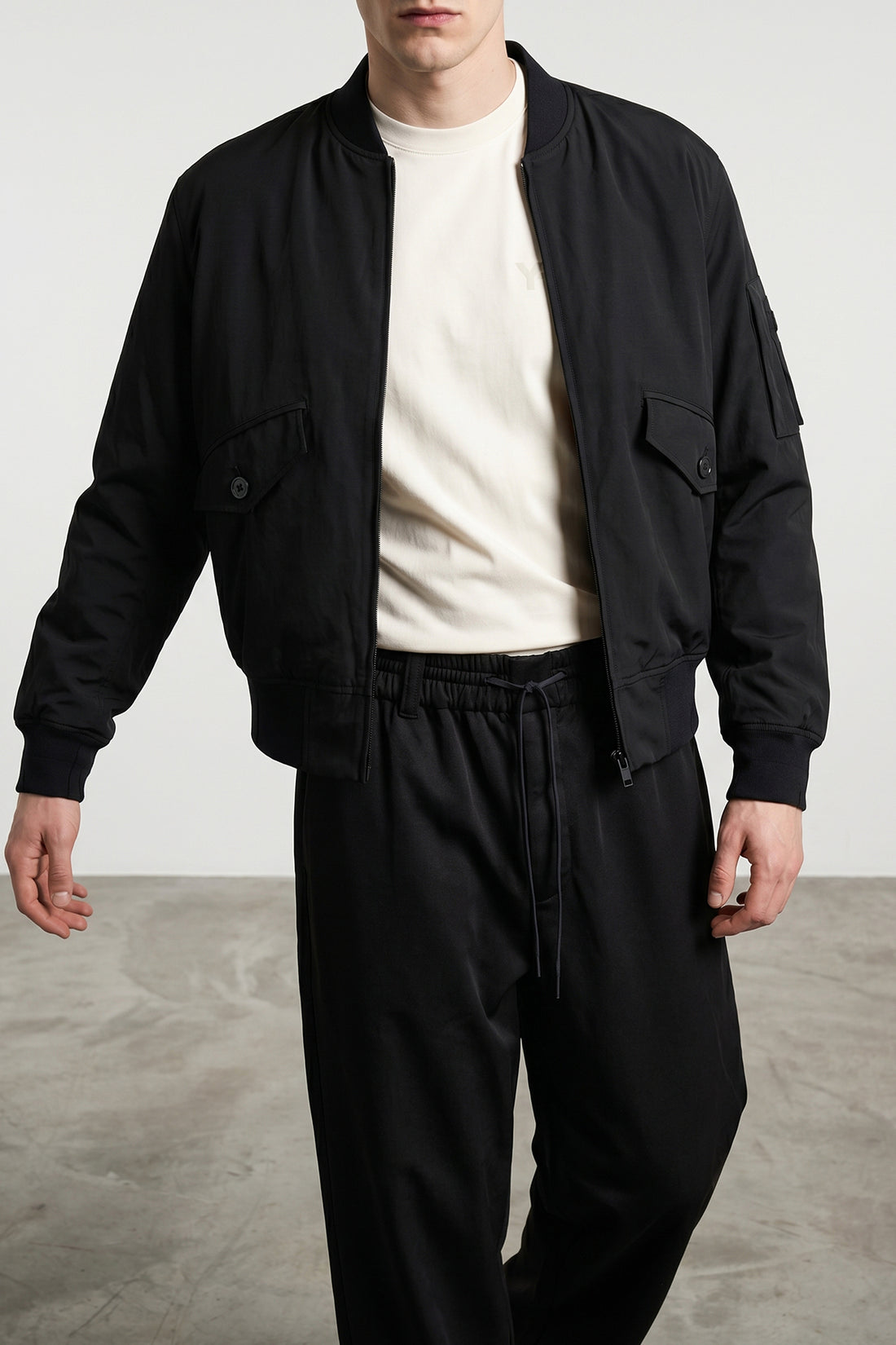 Y-3 L the y-3 bomber jacket by y-3